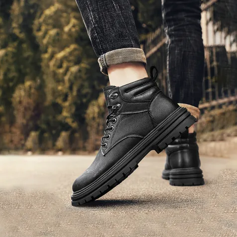 BRITISH STYLE CASUAL LEATHER MEN'S SHOES GB-9929